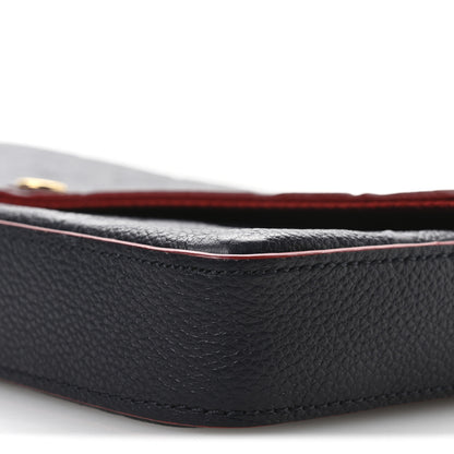 Louis Vuitton Empreinte Pochette Felicie Chain Wallet Marine Rouge 11 of 12