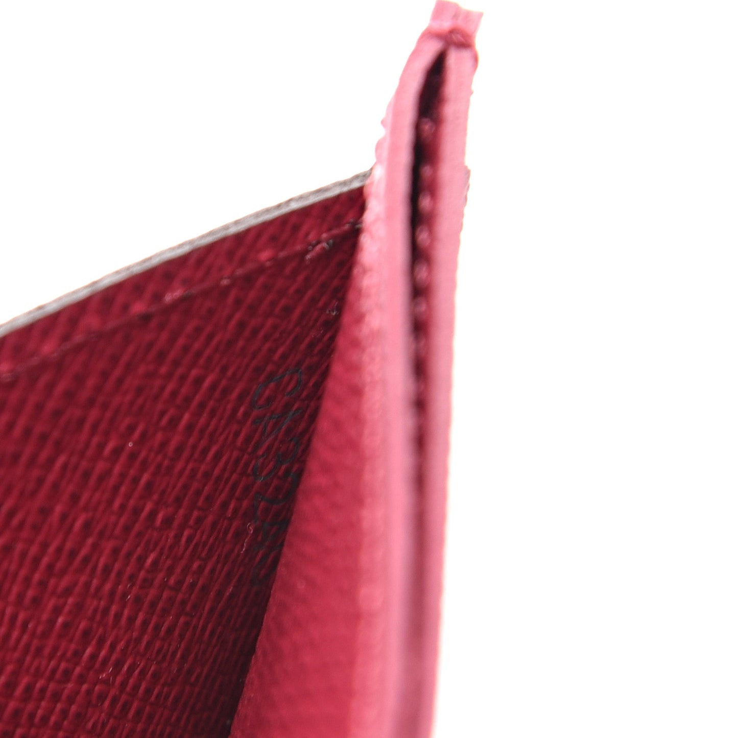 Monogram Card Holder Fuchsia