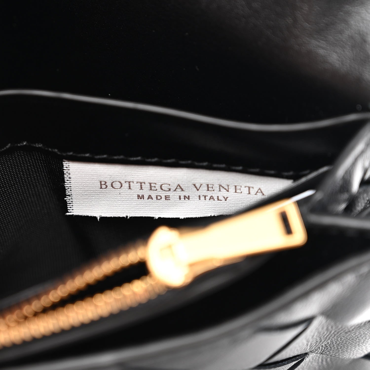 Bottega Veneta Nappa Intrecciato Wallet on Strap Black 7 of 10