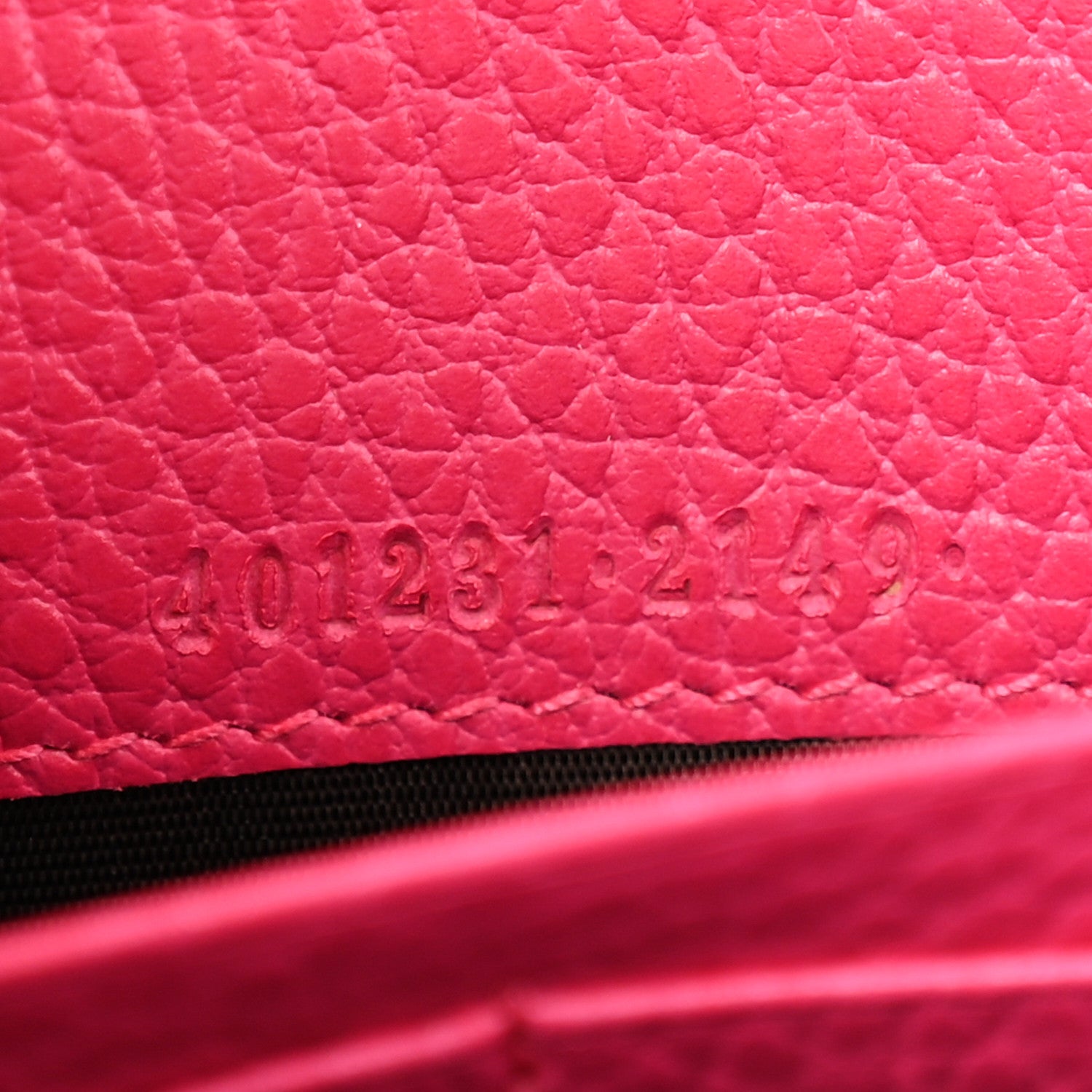 Gucci Dollar Calfskin Crystal Mini Dionysus Chain Wallet Box Pink 9 of 14