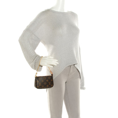 Louis Vuitton Monogram Mini Pochette Accessories 2 of 7
