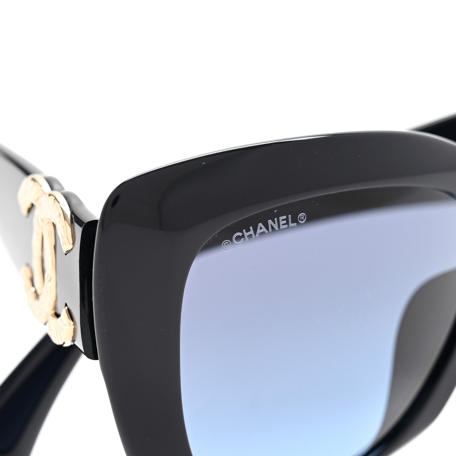 Chanel Acetate Square Sunglasses 71395A Navy 7 of 8
