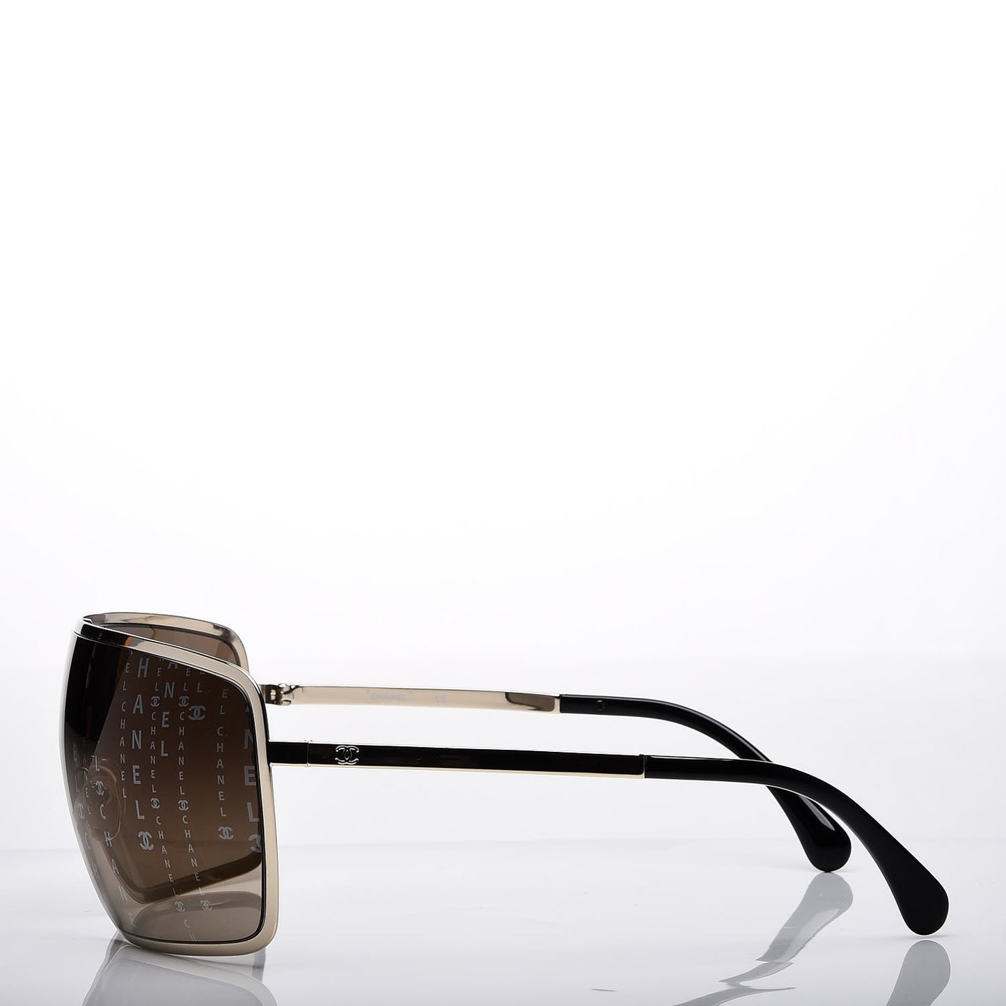 Shield Runway Sunglasses 71213 Gold