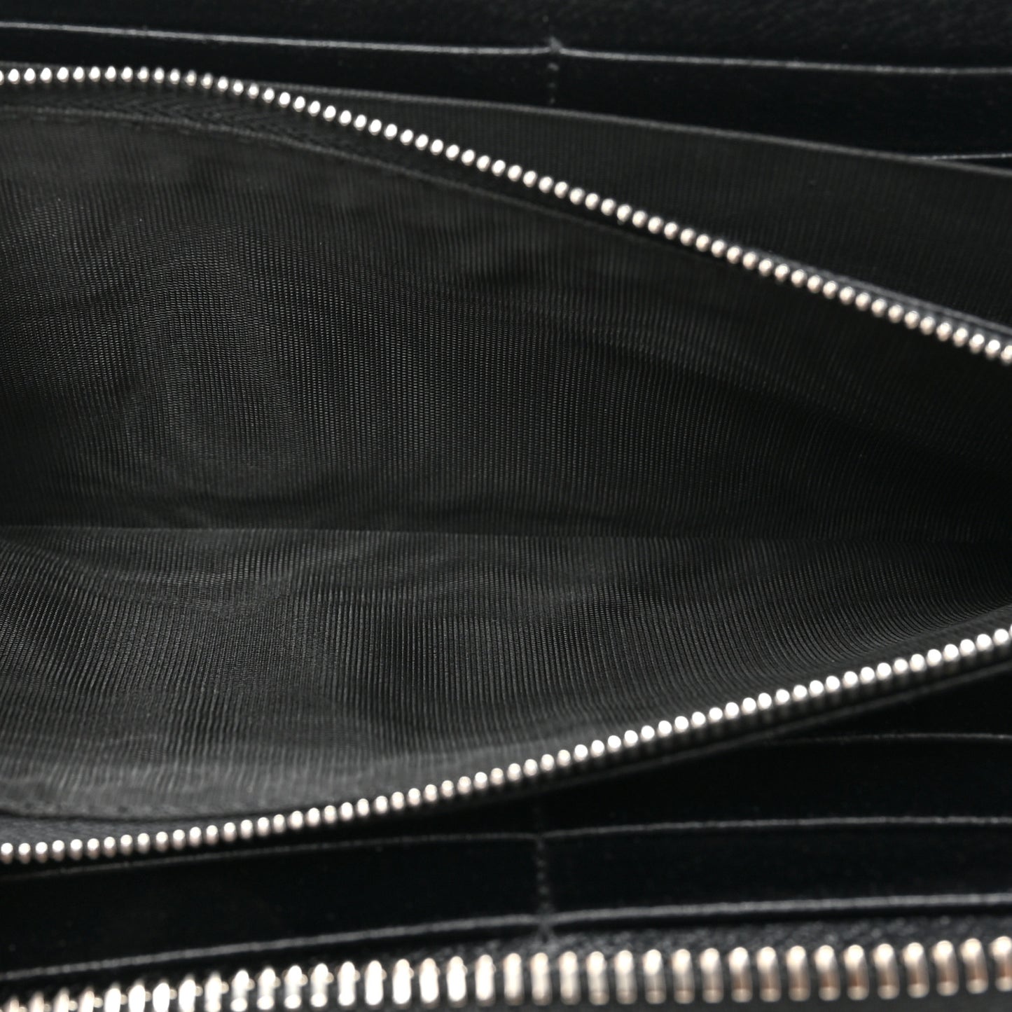 Canvas Monogram Jumbo GG Textured Dollar Calfskin Continental Wallet Black