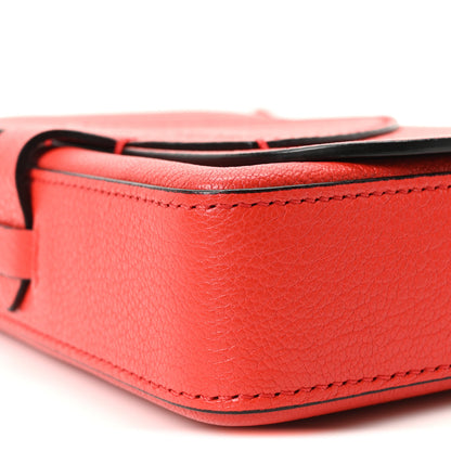 Burberry Goatskin Hampshire Crossbody Bright Red 10 of 10