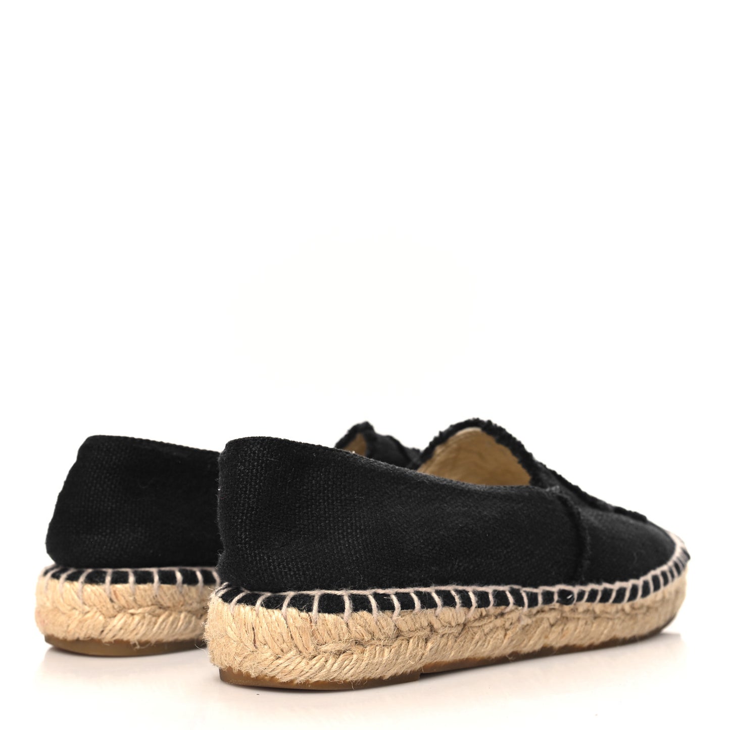 Denim Toile CC Espadrilles 37 Black