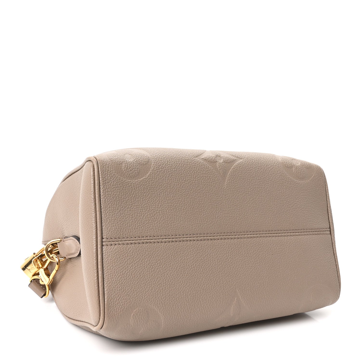 Louis Vuitton Empreinte Monogram Giant Speedy Bandouliere 25 Tourterelle 4 of 9