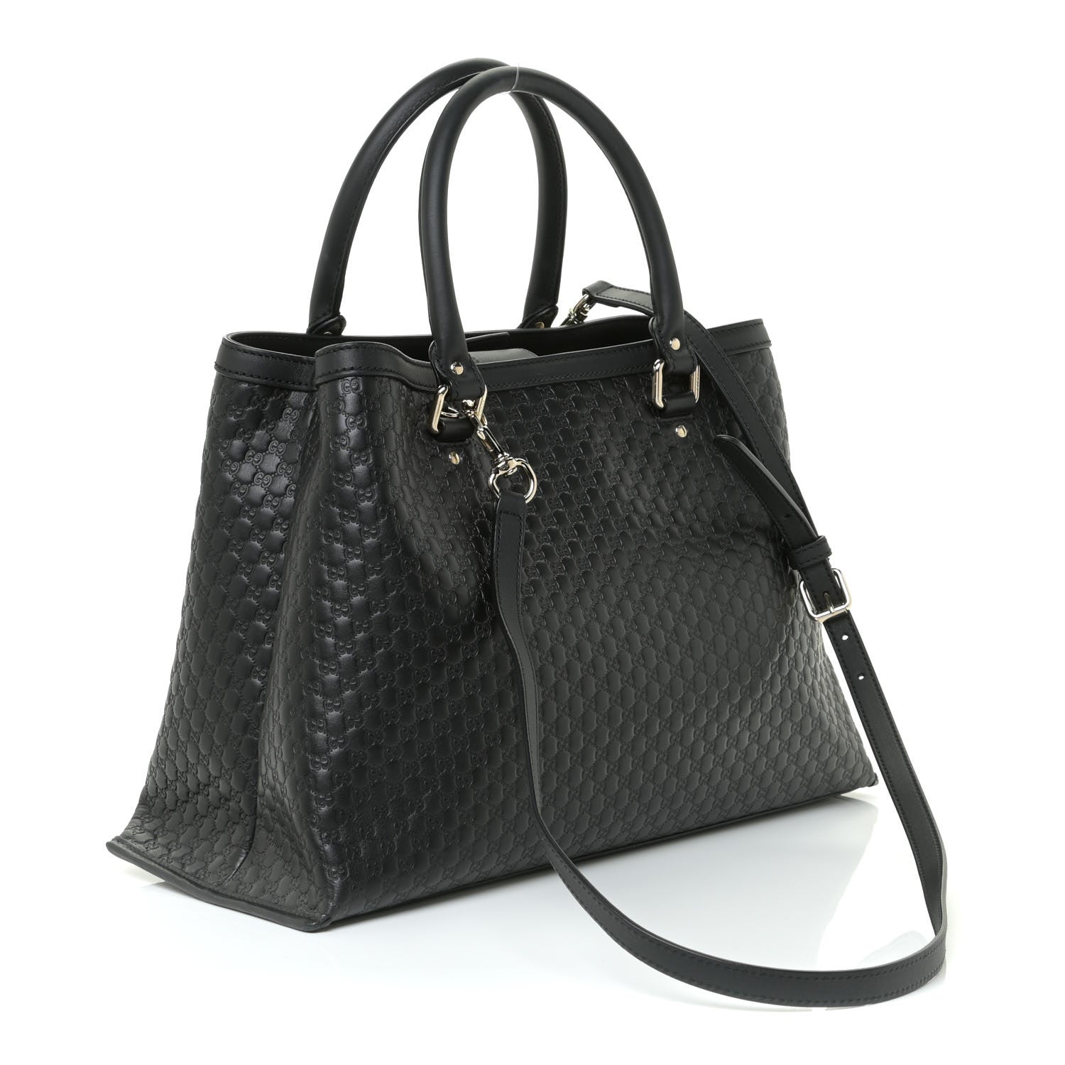 Gucci Soft Microguccissima Medium Tote Black 3 of 10