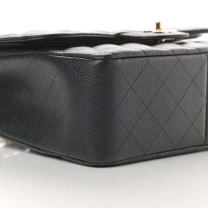 Chanel Caviar Quilted Jumbo Double Flap Black 9 of 12