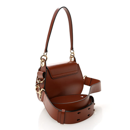 Chloe Calfskin Small Tess Bag Sepia Brown 3 of 10
