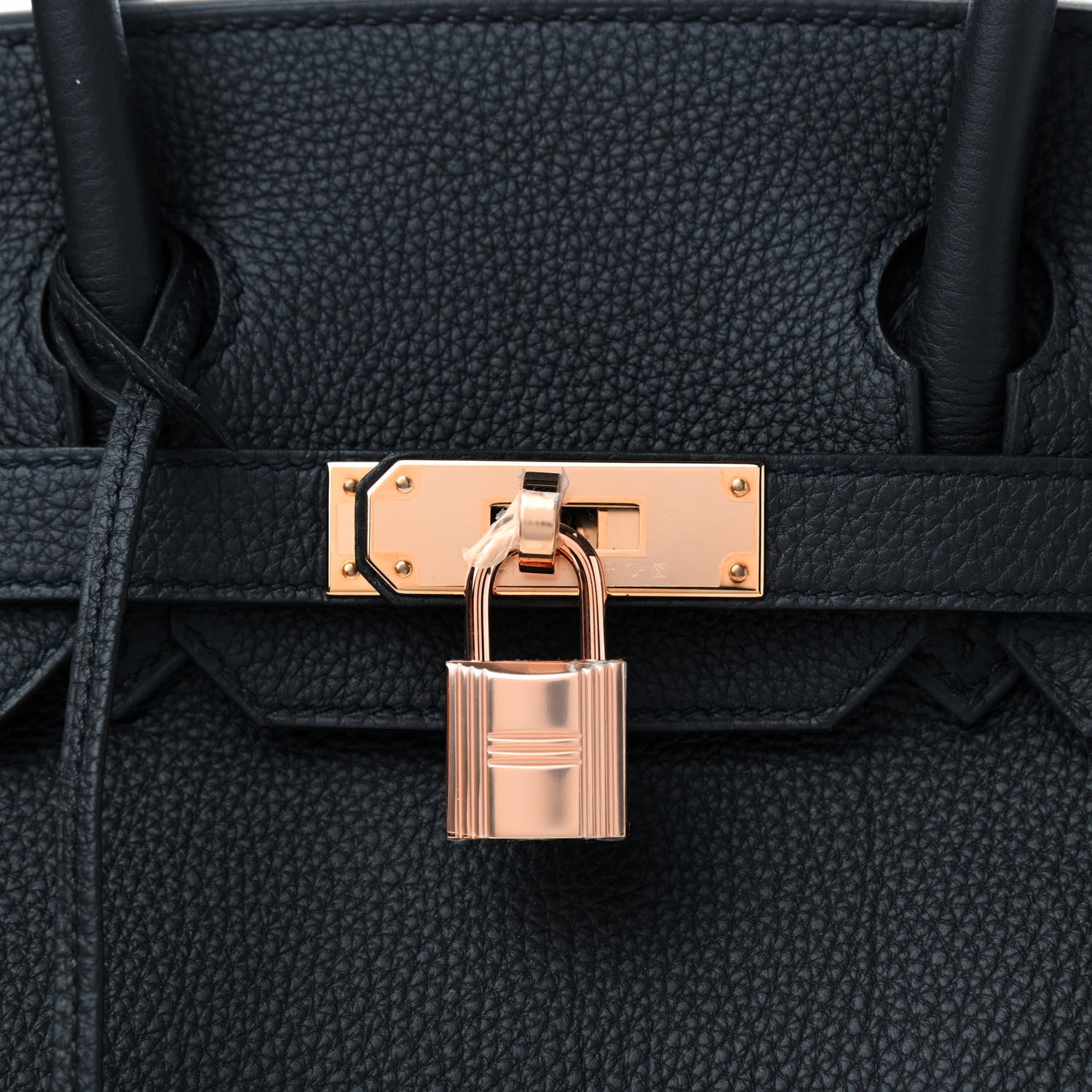 Hermes Togo Birkin 30 Black 9 of 10