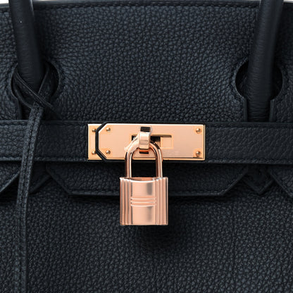 Hermes Togo Birkin 30 Black 10 of 11