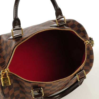 Louis Vuitton Damier Ebene Speedy Bandouliere 30 7 of 8