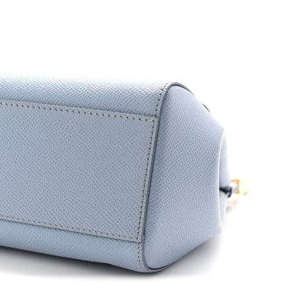 Dolce & Gabbana Dauphine Small Miss Sicily Satchel Fiordaliso 9 of 9