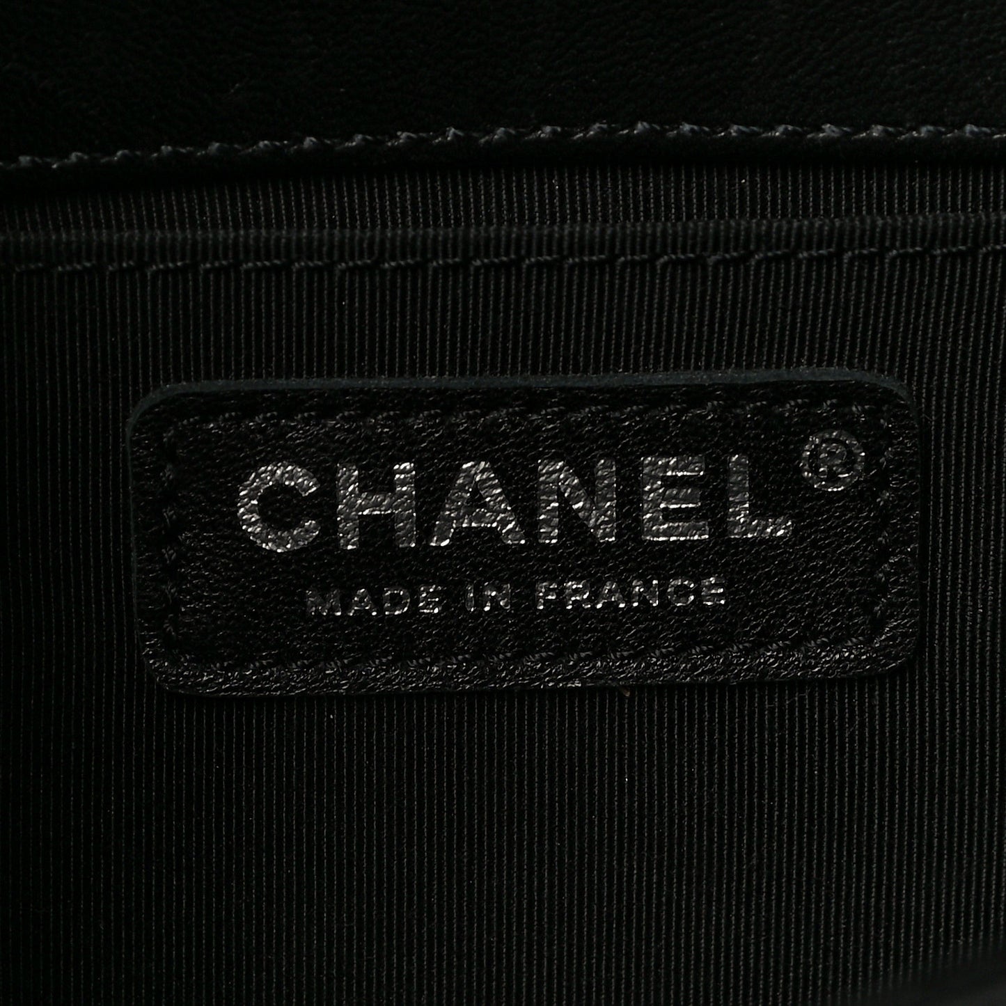 Lambskin Quilted Medium Boy Flap Black