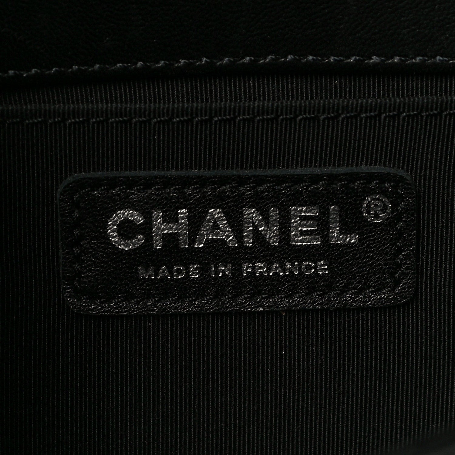Chanel Lambskin Quilted Medium Boy Flap Black 9 of 15