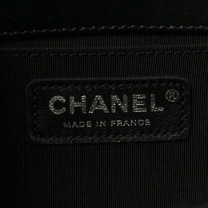 Chanel Lambskin Quilted Medium Boy Flap Black 9 of 15