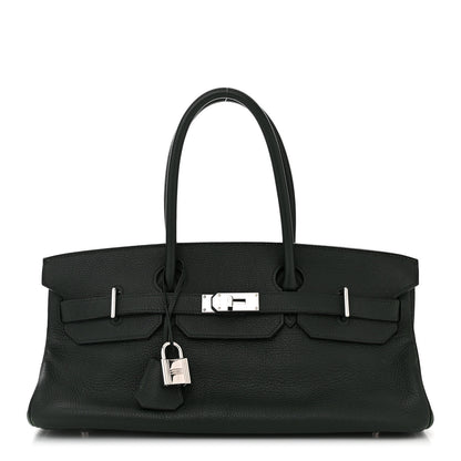Hermes Taurillon Clemence JPG Birkin 42 Vert Fonce 1 of 11