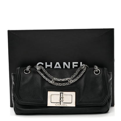 Chanel Grained Calfskin Mademoiselle Lock Bijoux Chain Flap Black 11 of 11