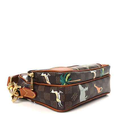 Louis Vuitton X The DARJEELING LIMITED Damier Ebene Nil MM 4 of 11
