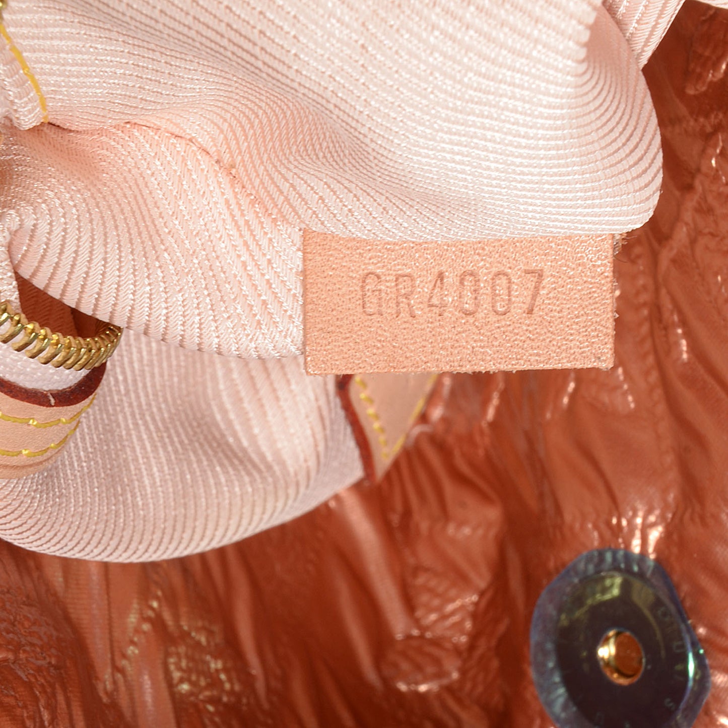 Jacquard Quilted Monogram Limelight Clutch GM Rose Gold