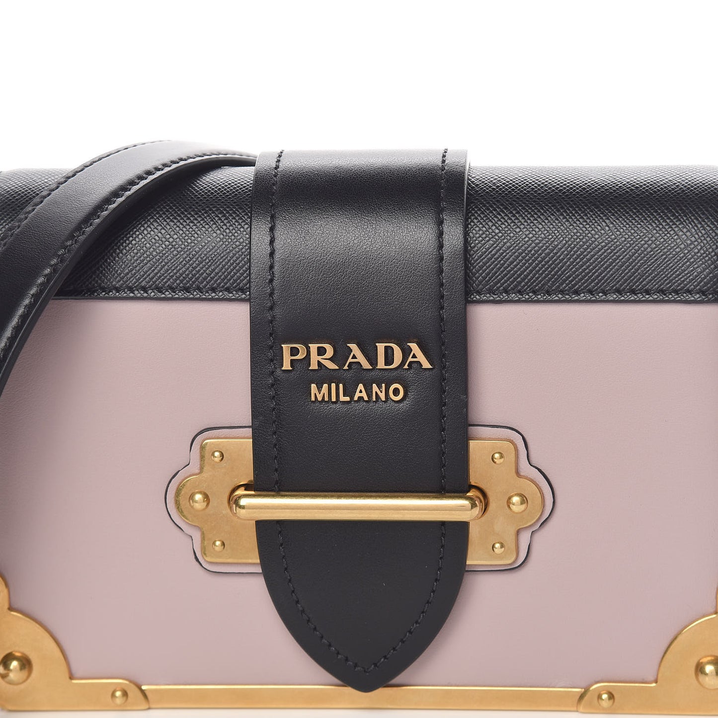 City Calfskin Saffiano Cahier Bag Mugheto Black