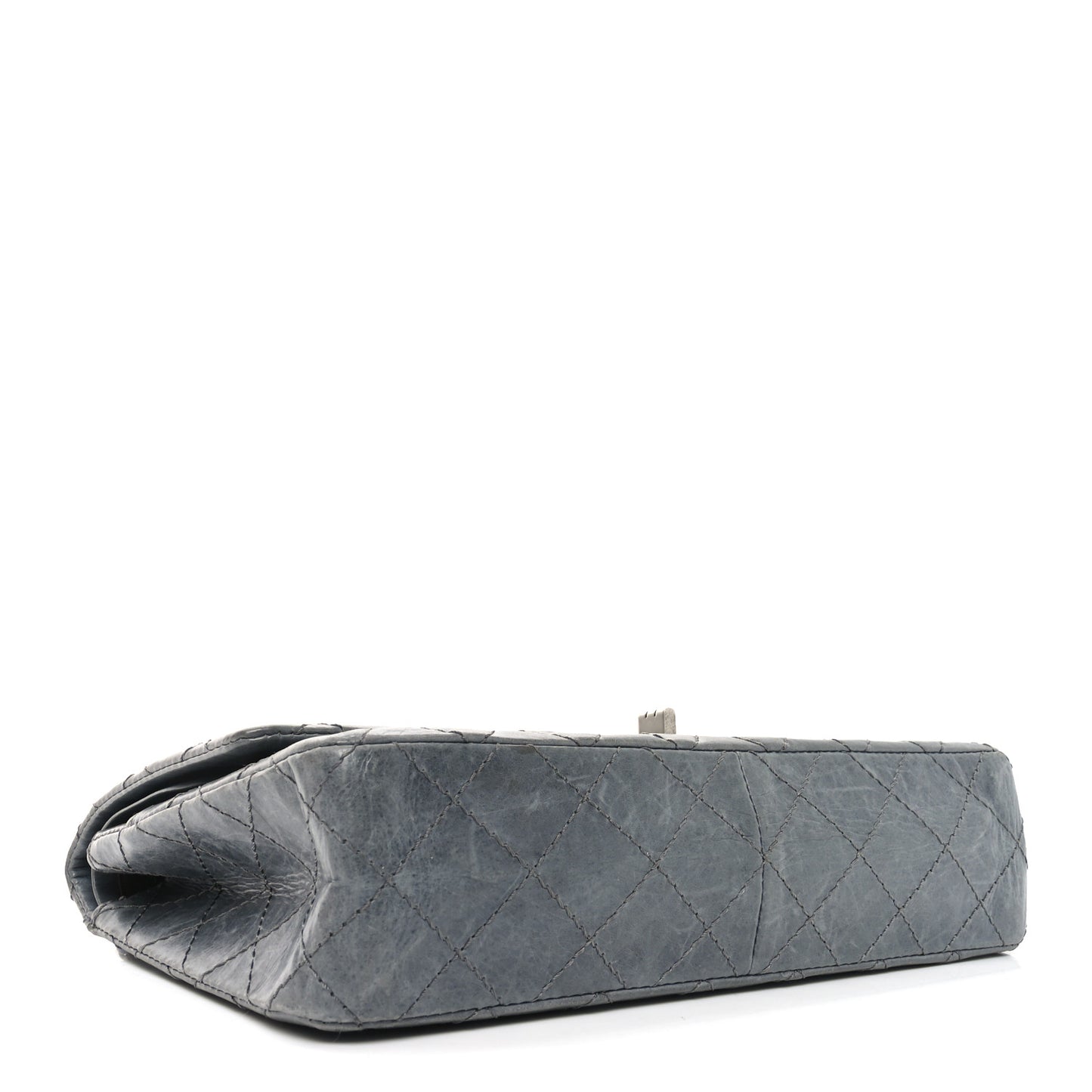Aged Calfskin Quilted 50th Anniversary 2.55 Reissue Flap 226 Grey