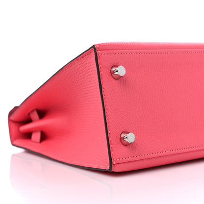 Hermes Chevre Kelly Sellier 25 Rose Lipstick 8 of 10