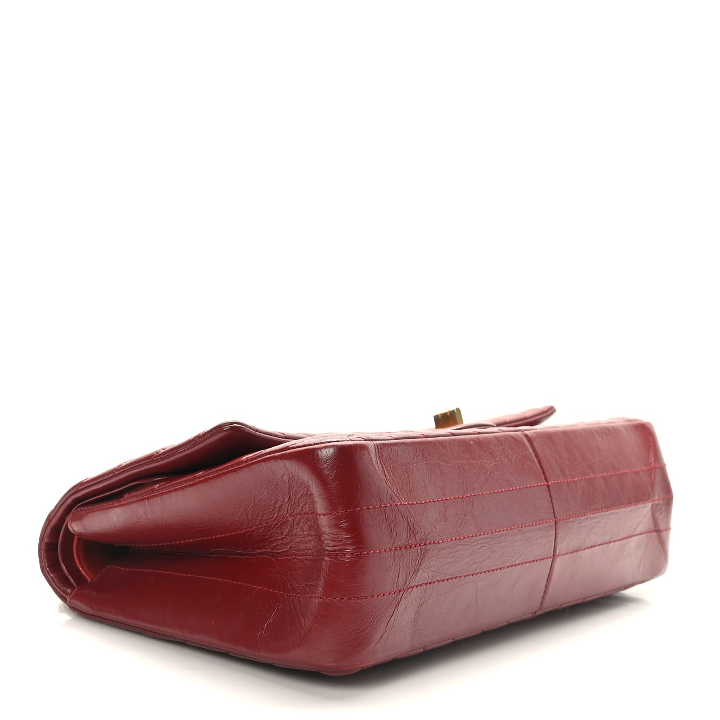 Aged Calfskin Chevron Quilted 2.55 Reissue 226 Flap Red