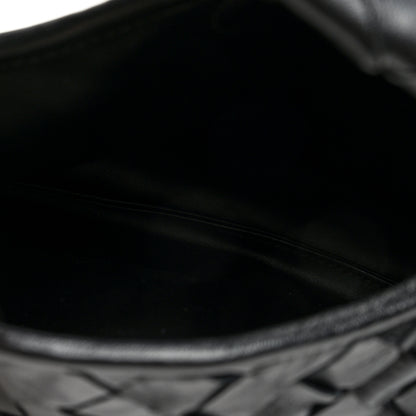 Bottega Veneta Calfskin Intrecciato Mini Hop Black 5 of 11