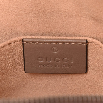 Gucci Calfskin Matelasse GG Marmont Belt Bag 85 34 Porcelain Rose 6 of 13