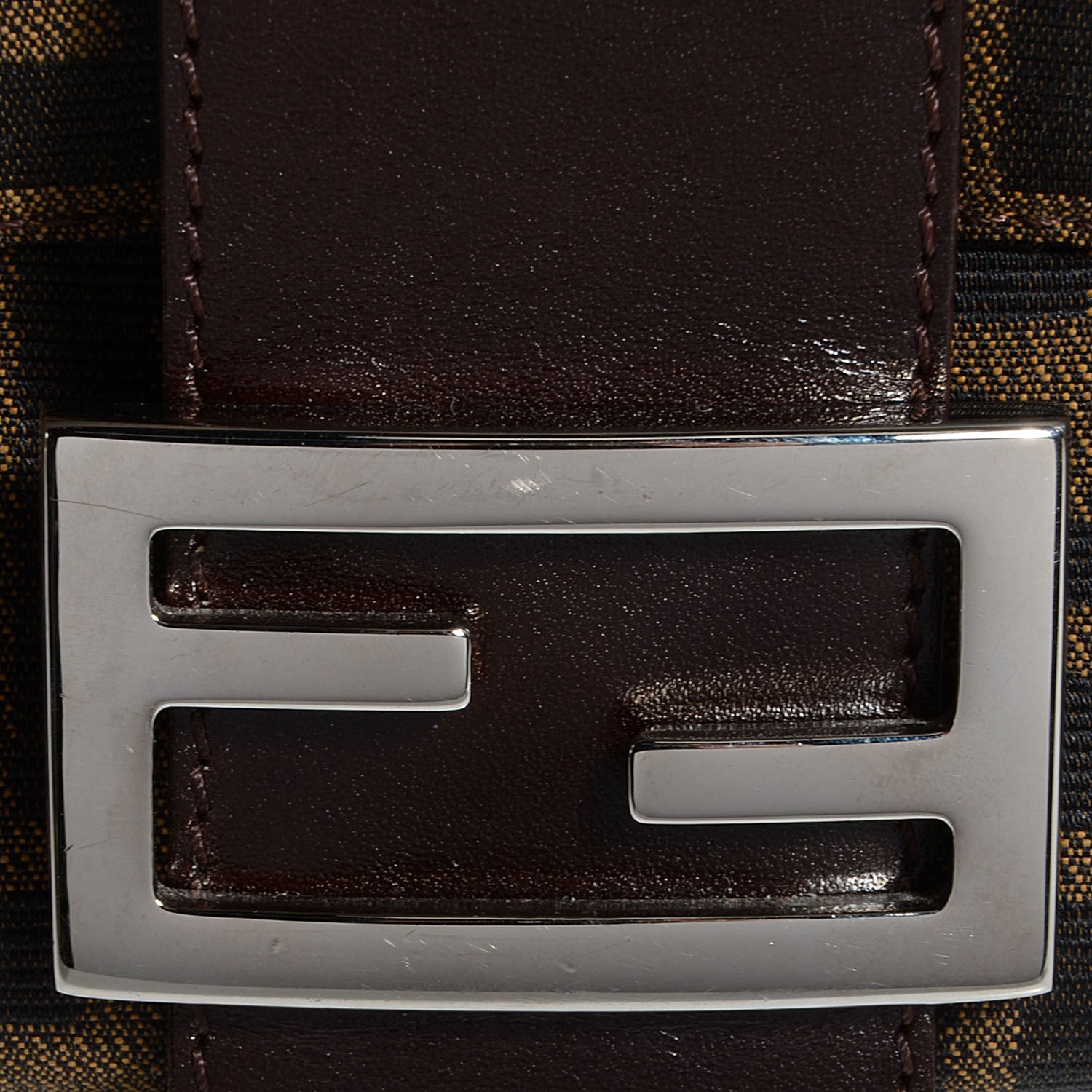Fendi Zucca Mama Baguette Tobacco 10 of 11