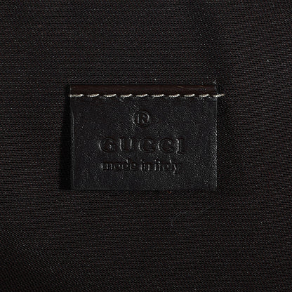 Gucci GG Plus Monogram Sellieria Calfskin Medium Joy Computer Case Beige Ebony Cocoa 6 of 8