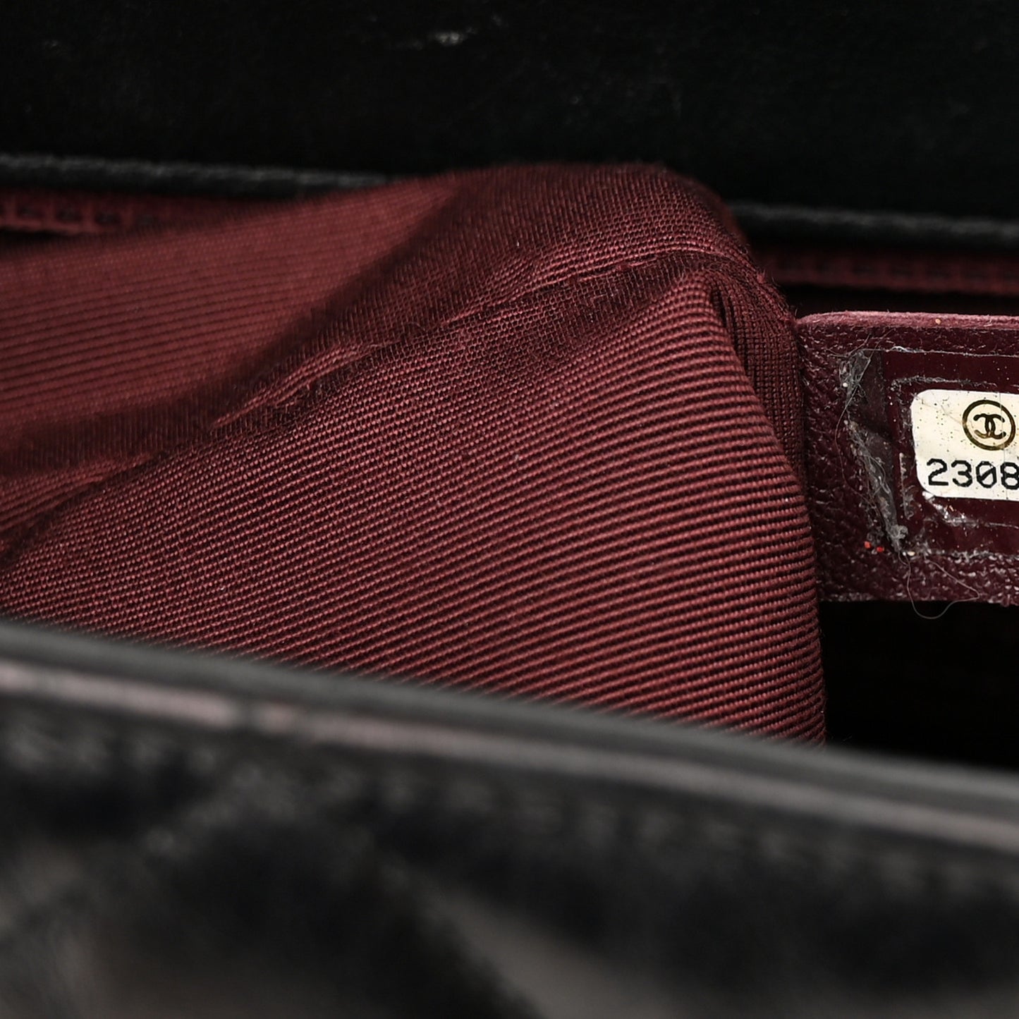 leather shoulder bag black