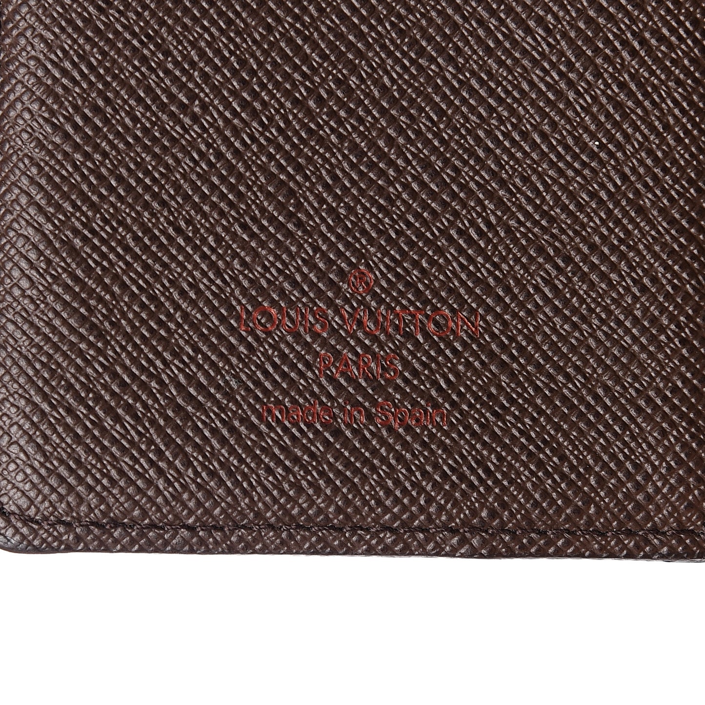 Damier Ebene Small Ring Agenda Cover