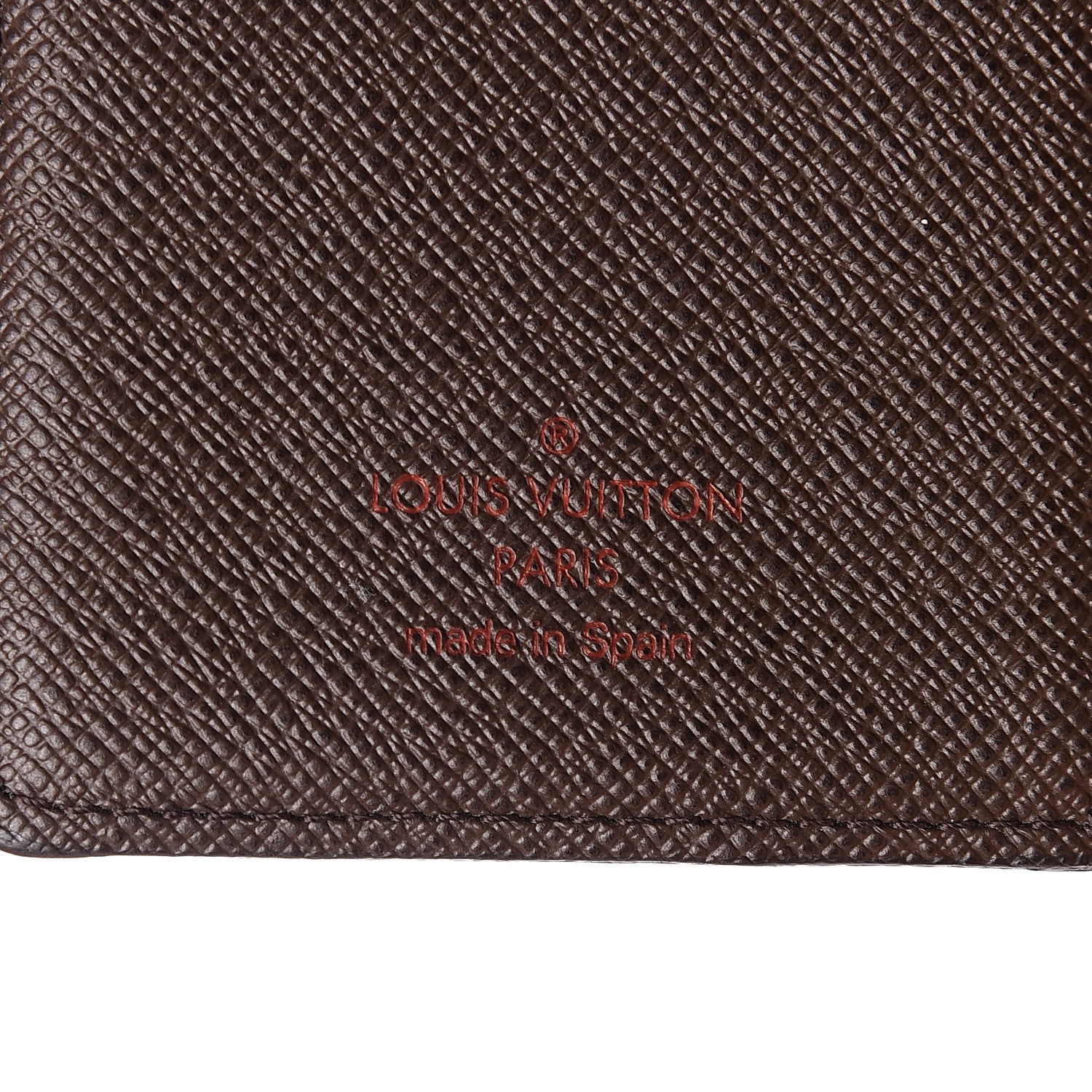 Louis Vuitton Damier Ebene Small Ring Agenda Cover 5 of 5