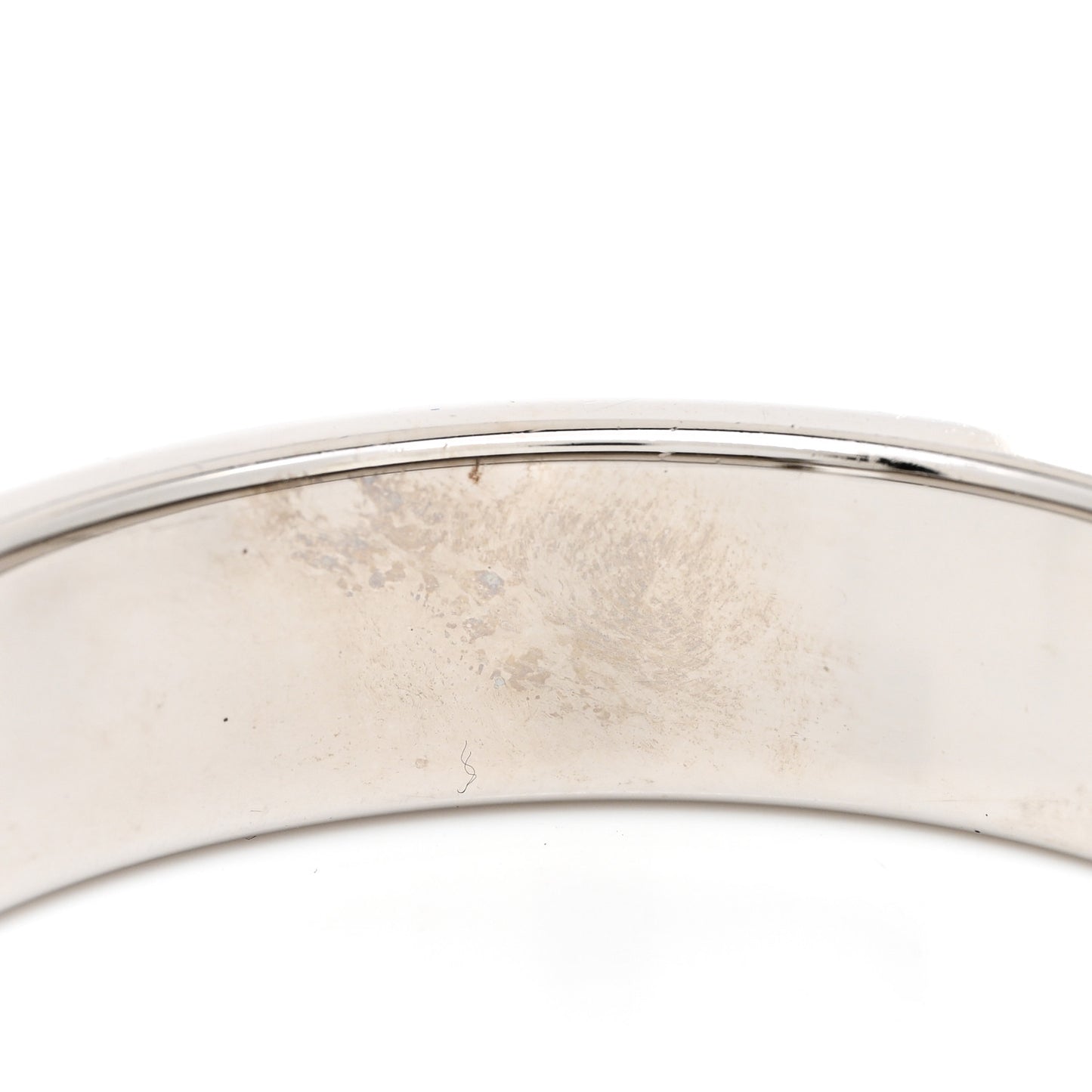 Enamel Narrow Clic Clac H Bracelet PM Burgundy