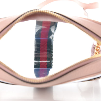 Gucci Vinyl Web Mini Ophidia Transparent Shoulder Bag Perfect Pink 5 of 10