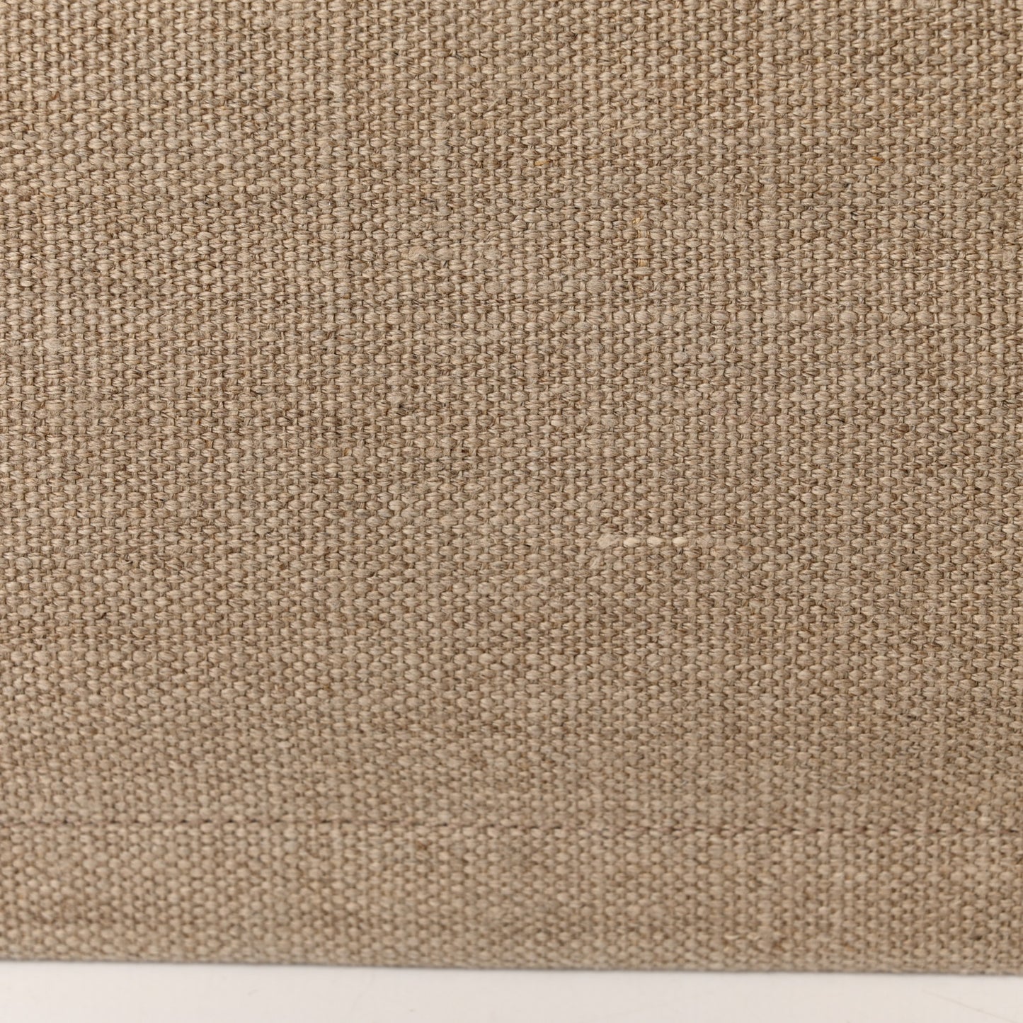 Linen Calfskin Rive Gauche Tote Optic White