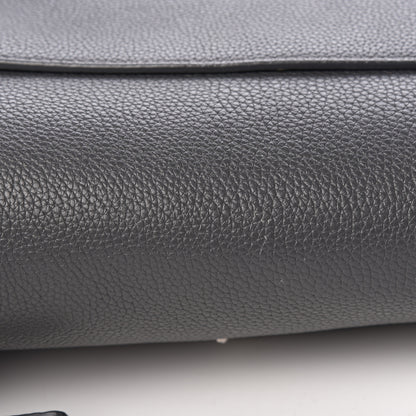Saint Laurent Grained Calfskin Embossed Monogram Medium Sunset Storm 12 of 12