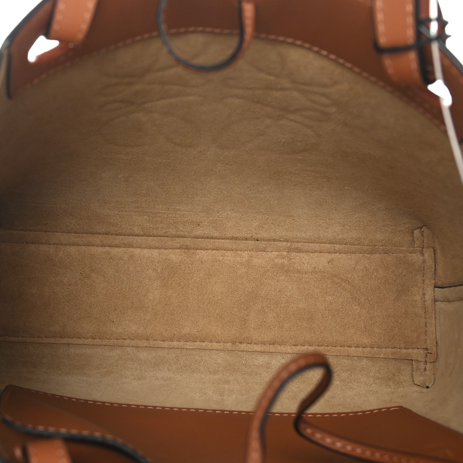 Loewe Smooth Calfskin Mini Anagram Tote Tan 5 of 8