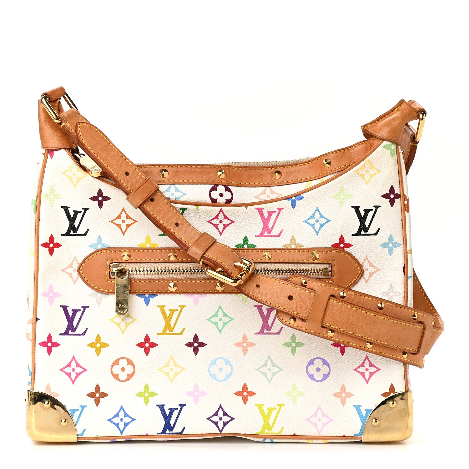 Louis Vuitton Monogram Multicolor Boulogne White 1 of 11