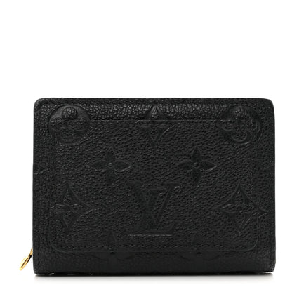 Louis Vuitton Empreinte Cléa Wallet Black 1 of 10