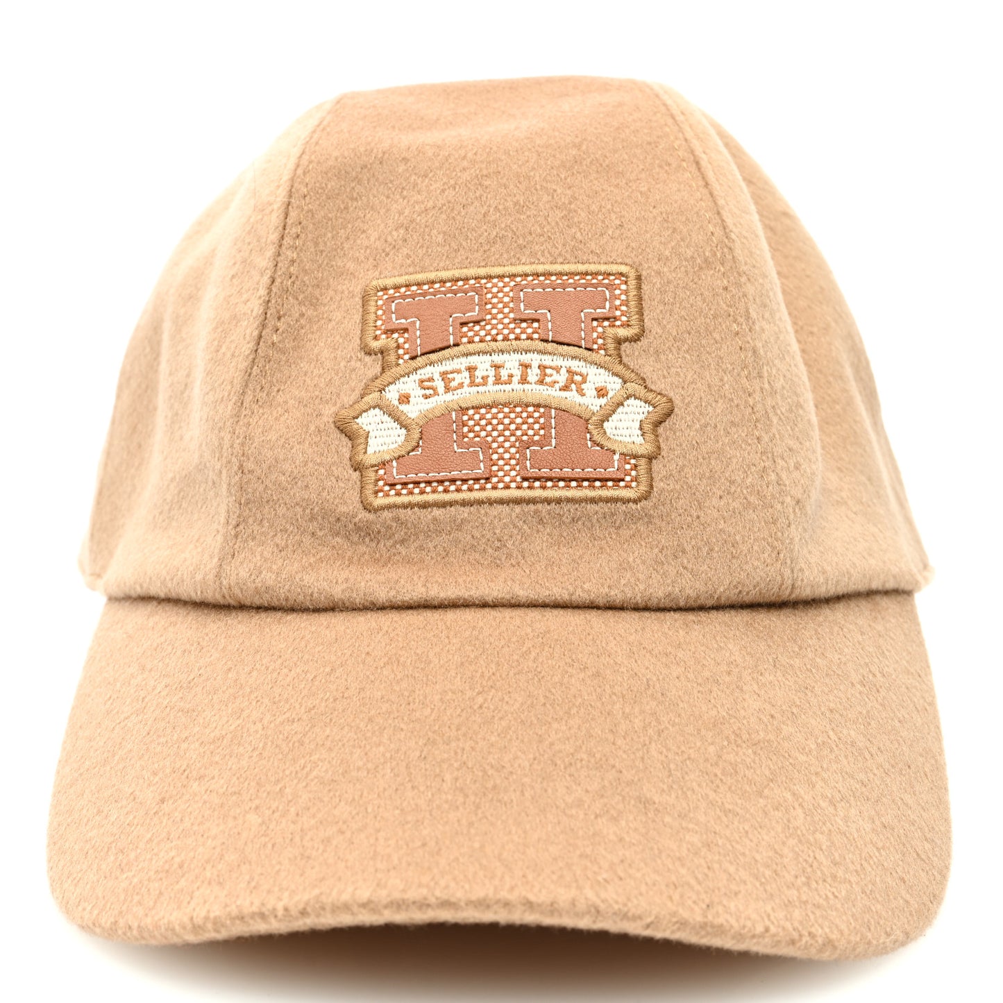 Cashmere Canvas Swift Davis H Sellier Cap 58 Beige Camel Beige Camel