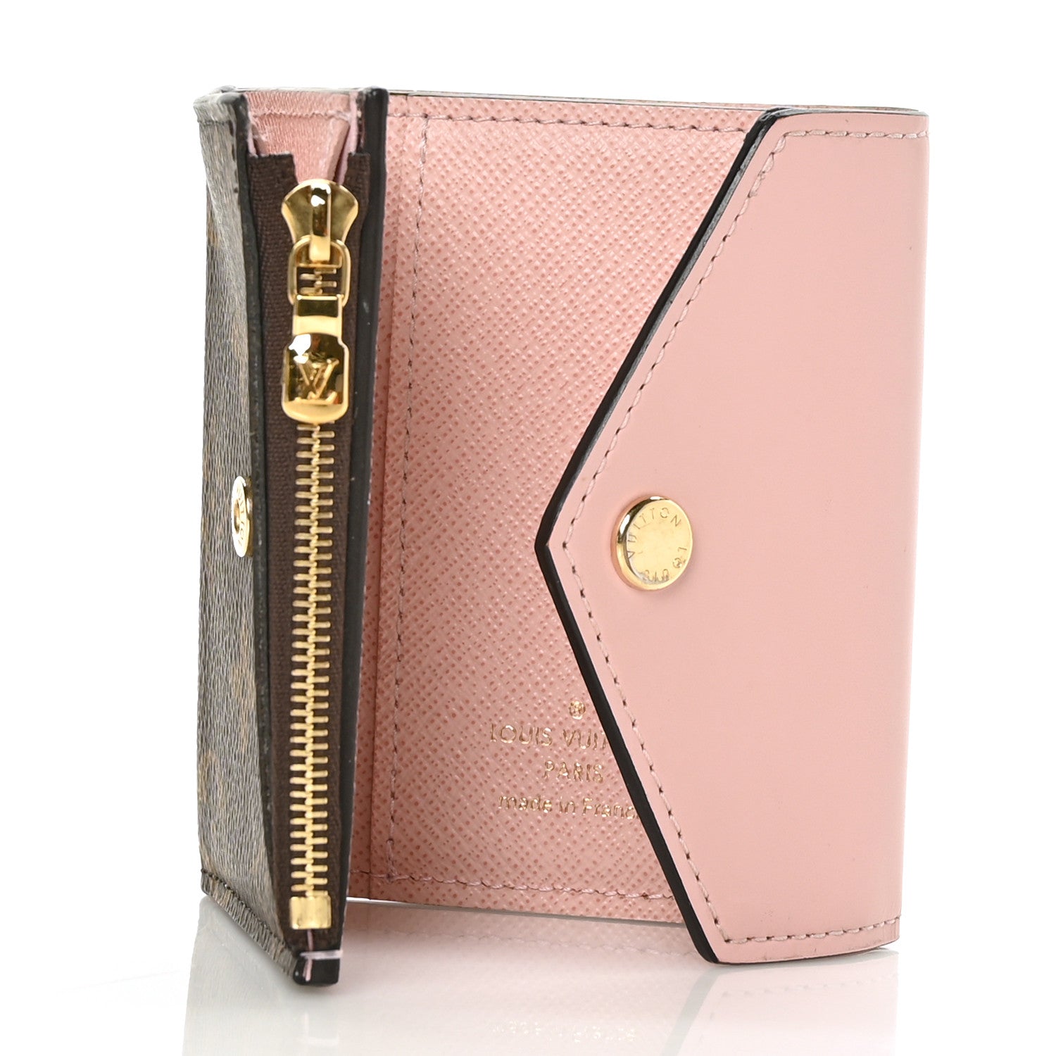 Louis Vuitton Monogram Zoe Wallet Rose Ballerine 5 of 8