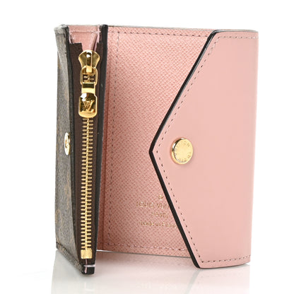 Louis Vuitton Monogram Zoe Wallet Rose Ballerine 5 of 8