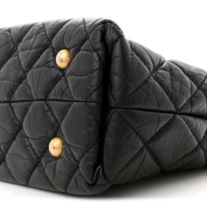 Chanel Aged Calfskin Quilted Reissue 2.55 Tote Black 10 of 10