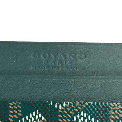 Goyard Goyardine Saint Sulpice Card Holder Green 6 of 7