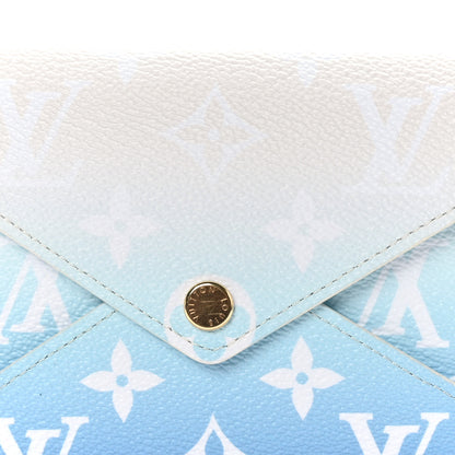 Louis Vuitton Monogram Giant By The Pool Medium Kirigami Pochette Insert Blue Mist 8 of 8