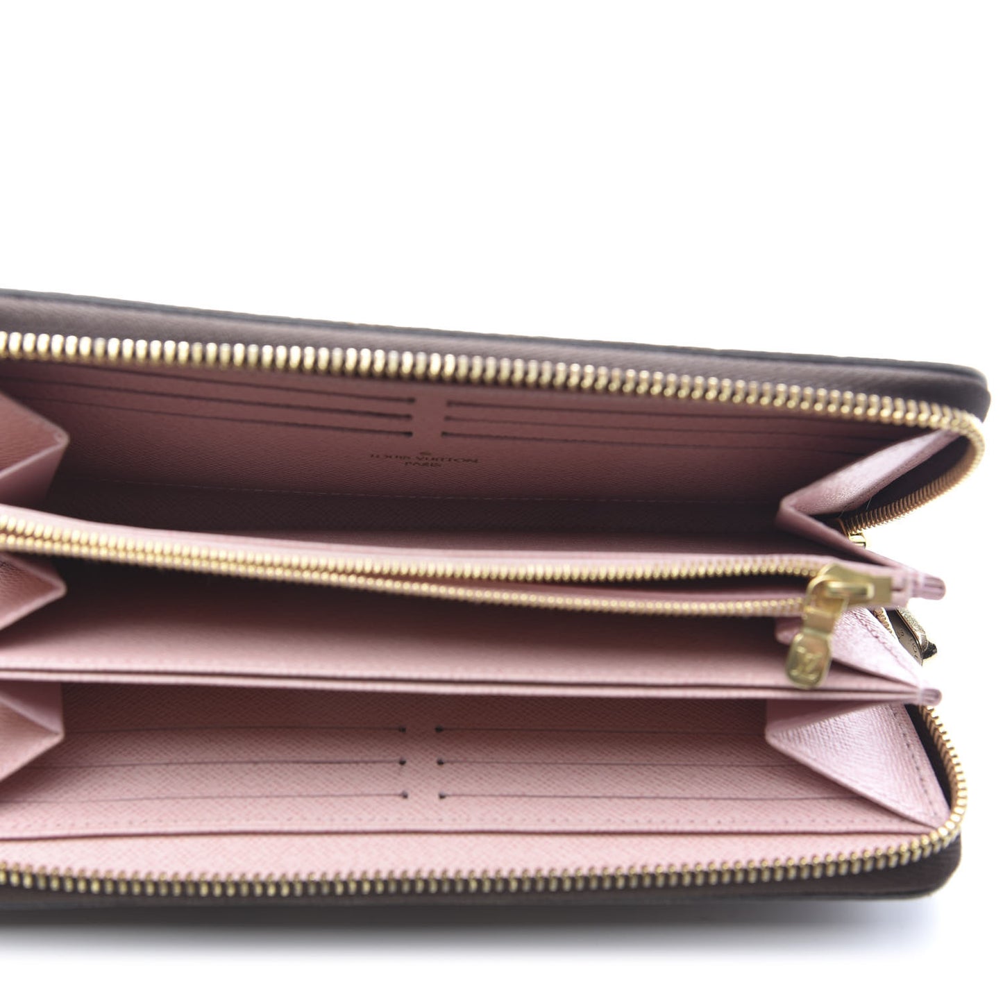 Monogram Zippy Wallet Rose Ballerine